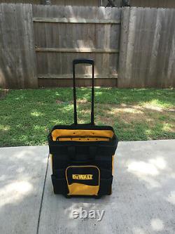 NEW Large DeWalt Contractor Rolling Tool Bag 18 x 12 x 18 (Tool Box Chest)