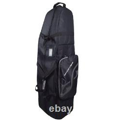NEW Snake Eyes Rolling Travel Cover for Golf Bag/Clubs Wheeled Black