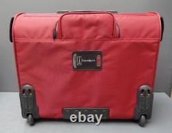 NEW Travelpro FlightPro 2 Red Horizontal Rolling Rollaboard Bag 22.5x10x18.5