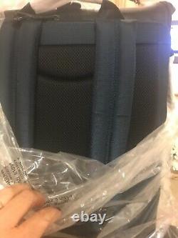 NEW Tumi Alpha Bravo London Roll Top Laptop Backpack Navy Blue $425 232388