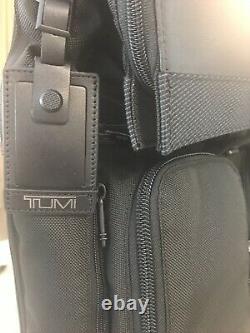 NEW Tumi Men's Alpha Bravo London Roll-Top Backpack, BLACK
