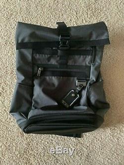 NWOT Tumi Birch Roll Top Backpack Heather Grey / Black FREE SHIPPING