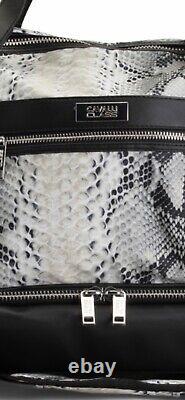 NWT 22in Drop Bottom Rolling Duffel Carry-On Spinner Travel Bag Python Snake