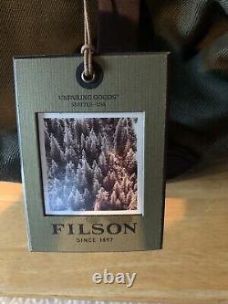 NWT Filson Small Otter Green Rolling Duffle