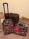 NWT Vera Bradley SUZANI Luggage Set 22 Rolling Carryon & Roll Along Work Bag