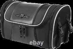 Nelson Rigg Black Route 1 Sissy Bar Day Trip Roll Bag for Harley Davidson