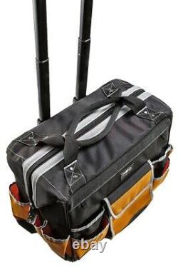 Neo Tools Technicians Heavy Duty Wheeled Rolling Trolley Tool Bag 84-302