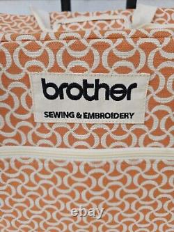 New! Brother Sewing and Embroidery Matching Rolling Bag And Accessory Bag SASEBQ