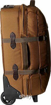 New FILSON Dryden Rolling 2-Wheel Carry-On Bag Suitcase Luggage 22 WHISKEY
