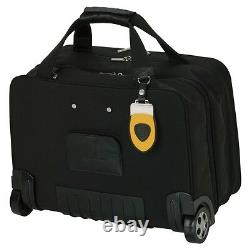New Lamborghini Yellow and Black Trolley Case, Lamborghini 18.5 Carry On Bag