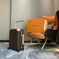 New Louis Vuitton Suitcase HORIZON 55 Monogram Canvas Rolling Luggage Travel Bag