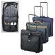 New NAVY Rolling Suit Dress Travel Business Show Executive Garment Organizer