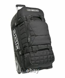 New Ogio Rig 9800 Gear Bag Duffle Rolling Travel Bag, Black 121001-03