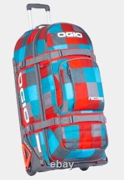 New Ogio Rig 9800 Pro Gear Bag Duffle Rolling Travel Bag, Blockade 801003-21