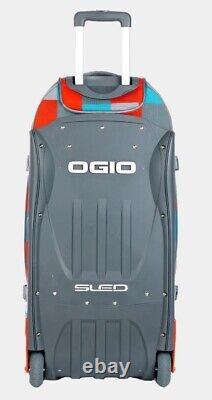New Ogio Rig 9800 Pro Gear Bag Duffle Rolling Travel Bag, Blockade 801003-21