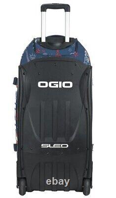 New Ogio Rig 9800 Pro Gear Bag Duffle Rolling Travel Bag, We Trust 801003-18