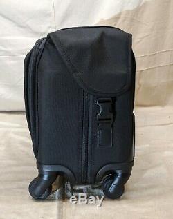 New Tumi Alpha 2 Black 4-wheeled Spinner Carry-on Garment Bag Style 22038