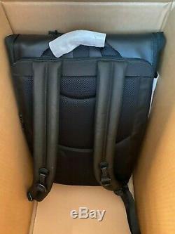 New in Box TUMI Backpack 1033021041 Alpha Bravo London Roll Top Black
