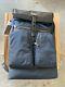 New in Box TUMI Backpack Alpha Bravo London Roll Top Navy Blue