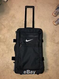 Nike Fiftyone 49 Luggage Large Roller Bag Wheeled Rolling Suitcase Black