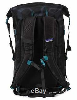 Patagonia Planing Roll Top Backpack 35L Tiger Tracks Camo Ink Black
