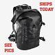 Patagonia Stormfront Roll Top Pack Backpack 45L Black NEW NWT SEE PICS