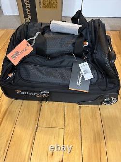 Pathfinder Gear 22 Inch Rolling Drop Bottom Durable Travel Duffel Bags Black New