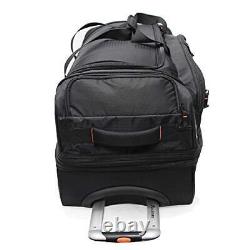 Pathfinder Gear 36 Inch Rolling Drop Bottom Durable Design Travel Duffel Bags