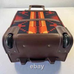 Pendleton NWT Luggage Rolling Bag Under Seat Carry On 2 Wheel Aztec Multicolor