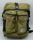 Polo Ralph Lauren Mountain Roll-Top Backpack Bag Olive Green New