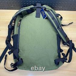 Polo Ralph Lauren Mountain Roll-Top Backpack Bag Olive Green Vintage Style