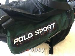Polo Ralph Lauren Sport Mountain Roll-Top Sportsman Backpack Outdoors Green New