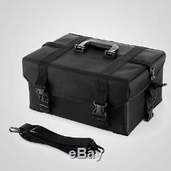Pro Black 2in1 Soft Sided Rolling Makeup Case Train Bag withDrawer Artist