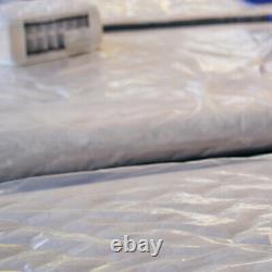 Queen Mattress Bags Clear Vented Plastic 60 x 9 x 90 4 Mil (Roll of 40)