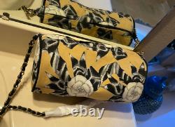 RARE Chanel VIP Gift Bag Chain Shoulder Bag Handbag Camelia Tootsie Roll Shape