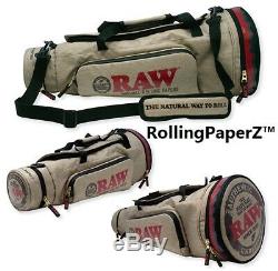 RAW Papers Cone Duffel Bag + FREE RAW ROLLING SUPPLIES INCLUDED! Limited Edition