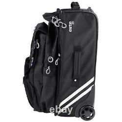 RD Elite Travel Bag Rolling Bag 2in1 (Black)
