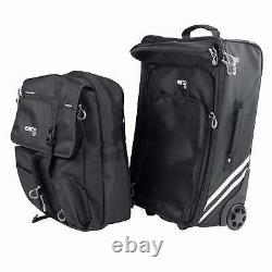 RD Elite Travel Bag Rolling Bag 2in1 (Black)