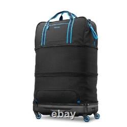ROLLING DUFFLE BAG Spinner Wheels Expandable Luggage Travel