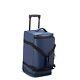 Raspail Rolling Wheeled Duffle Bag Carry-On Blue