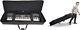 Rockville Rolling Bag 76 Slim Keyboard Case WithWheels+Trolley Handle+Large Pocket