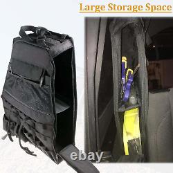 Roll Bar Storage Bag Cargo Cage with Multi-Pockets Organizers Saddlebag Tool Kit