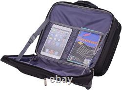 Rolling Briefcase Rolling Laptop Bag Computer Case with Wheels Spinner Mobile Of
