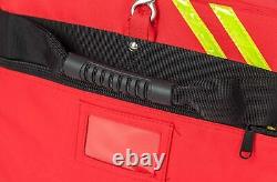 Rolling Firefighter Gear Bag Fireman Equipment Duffel with Wheels Paramedic W