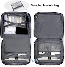 Rolling Laptop Bag 17.3 Inch Rolling Briefcase for Men & Women Laptop Travel Bag