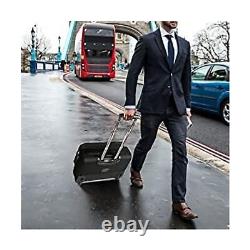 Rolling Laptop Bag, 17 Inch Rolling Briefcase for Men Women, Water Resistant