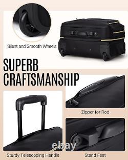 Rolling Laptop Bag, Wheeled Briefcase for Business Travel, Roller Bag