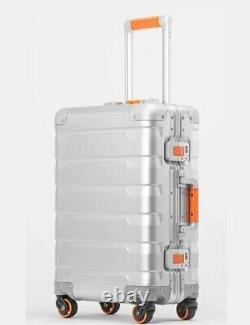 Rolling Luggage Bag Suitcase Travel Wheeled Carry-on trolley aluminum suitcase