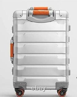 Rolling Luggage Bag Suitcase Travel Wheeled Carry-on trolley aluminum suitcase