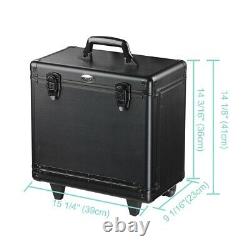 Rolling Makeup Case Cosmetic Trolley Storage Hair Salon Clipper Trimmer Box Bag
